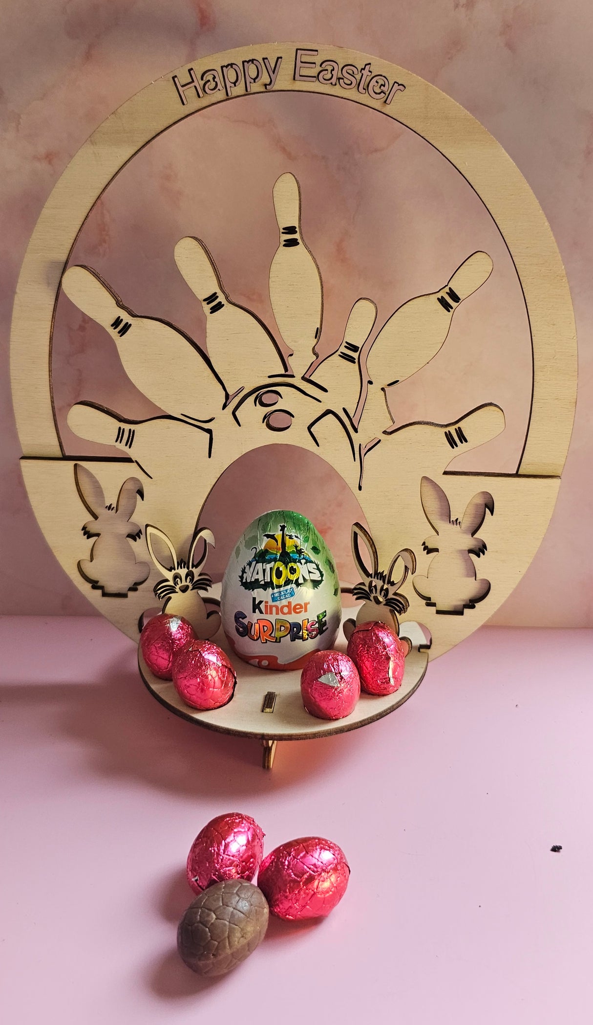 Bowling Easter Egg Holder