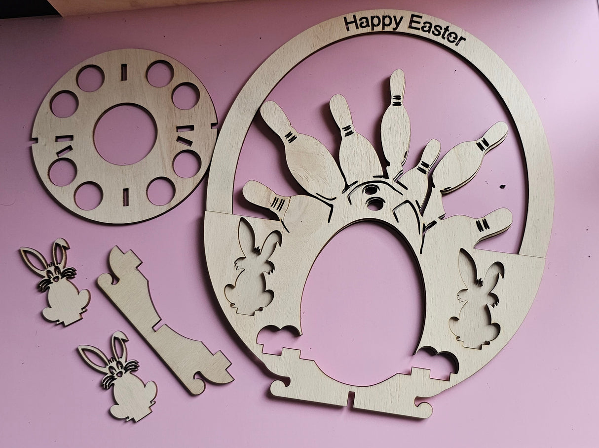 Bowling Easter Egg Holder