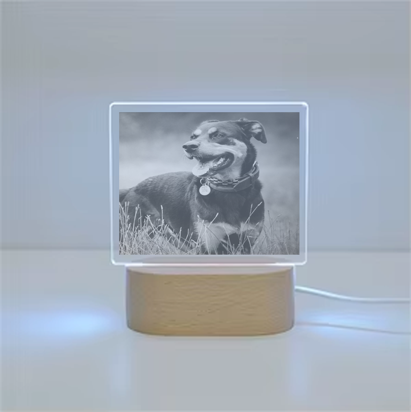 Lampje aan de zijkant van het bed