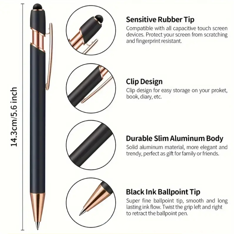 professionele en gepersonaliseerde zacht aanvoelende balpen