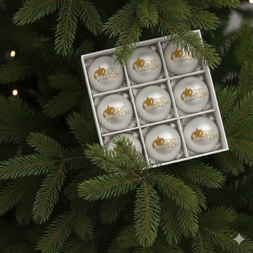 Personalized Engraved Christmas Baubles - Luxury Gifts & Decoration - - Perfect for Netherlands Christmas