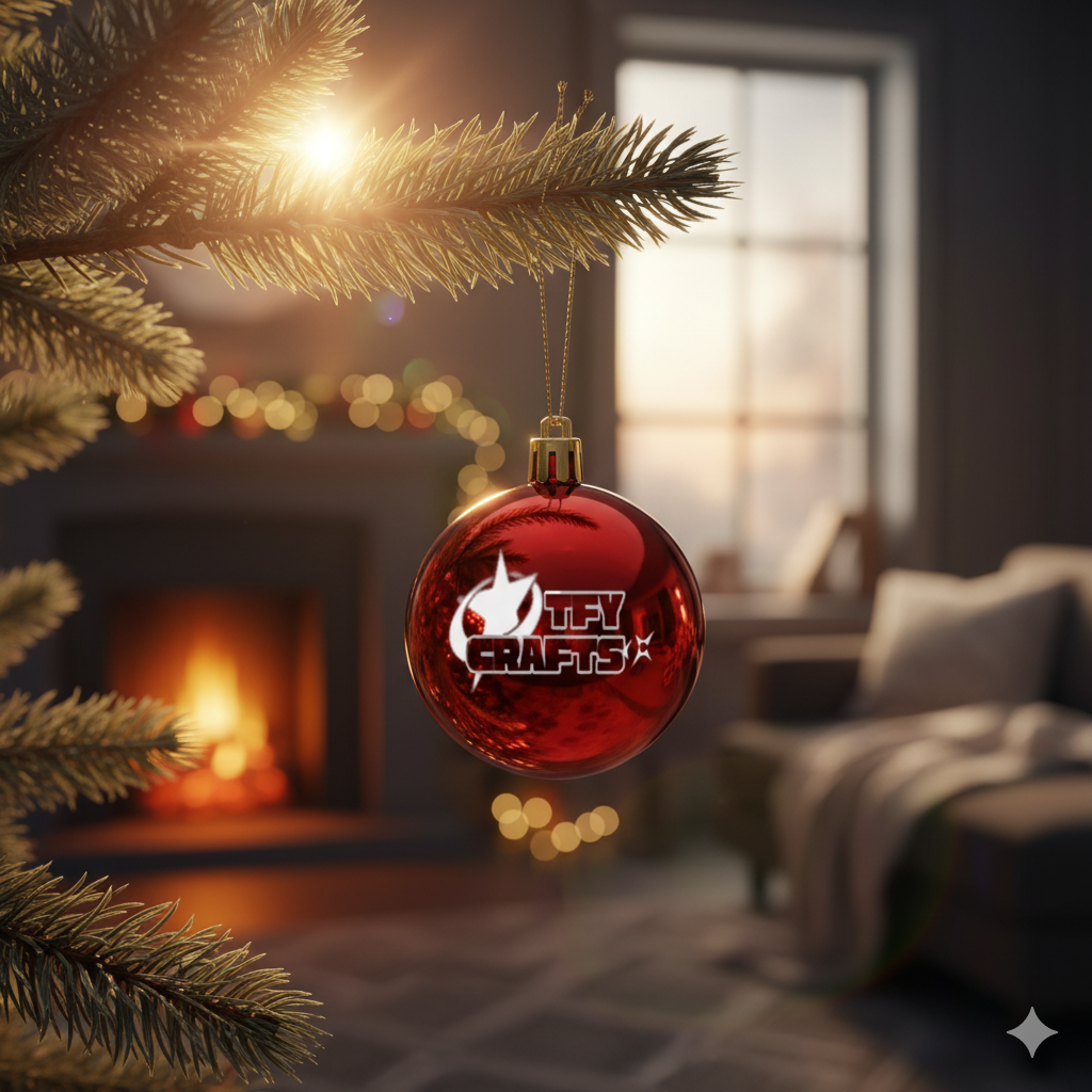 Personalized Engraved Christmas Baubles - Luxury Gifts & Decoration - - Perfect for Netherlands Christmas