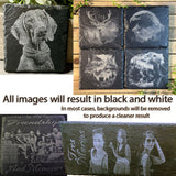 Leisteen onderzetter